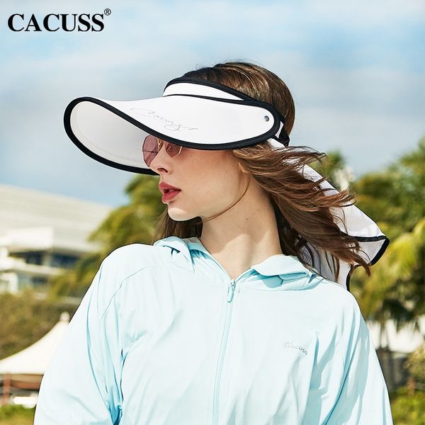 

cacuss women's empty sun cacuss female empty hat ultraviolet-proof big head circumference summer outdoor men's sun hat, Blue;gray