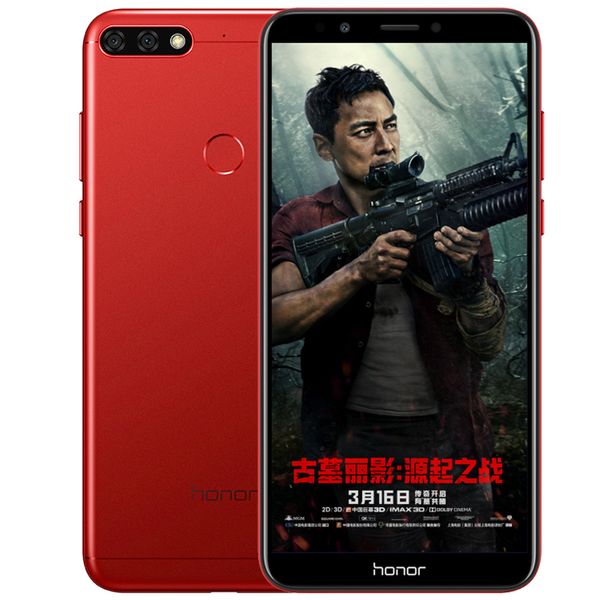 Original Huawei Honra 7C 4G LTH Telefone celular 4GB RAM 32GB 64GB ROM Snapdragon 450 Octa Core Android 5.99 Polegada 13MP Fingerprint ID Mobile Phone