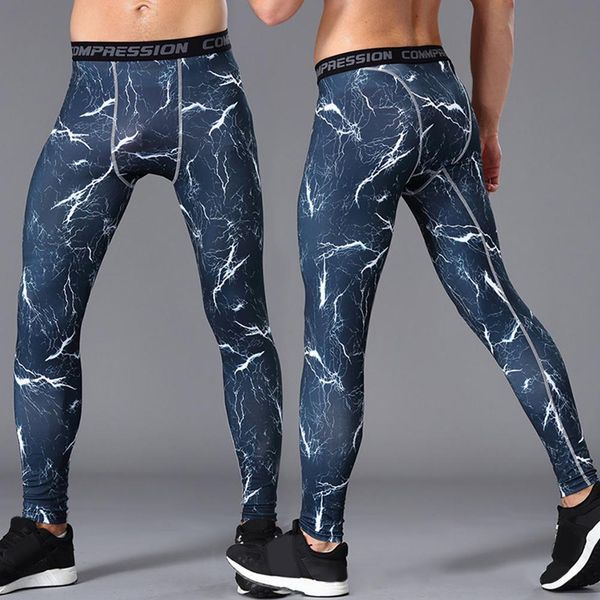 

milk silk men quick-drying sport running pants stretchy compression leggings trousers for fitness club yoga sports gym, Black