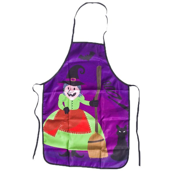 

cute halloween aprons kitchen restaurant womens mens decoration cooking skull pumkin aprons