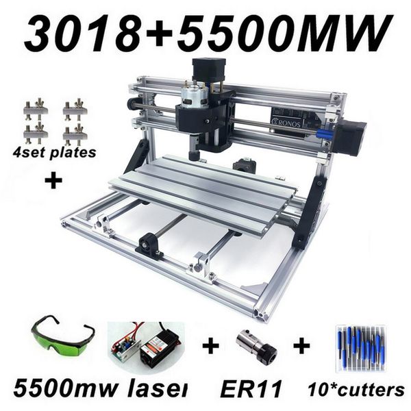 

upgraded mini cnc engraving machine 5500mw 2500mw 500mw wood router pcb milling machine wood carving diy mini cnc