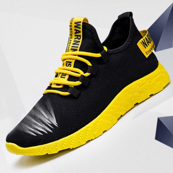 

summer men sports shoes men breathable mesh canvas shoes black running soft light yellow red white sole run sneakers