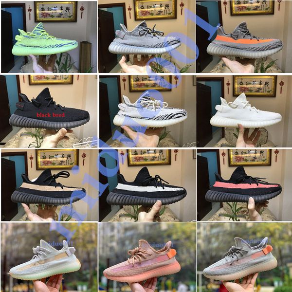 

2019 v2 women hoe e ame tatic clay men running hoe cream white men port de igner neaker with box