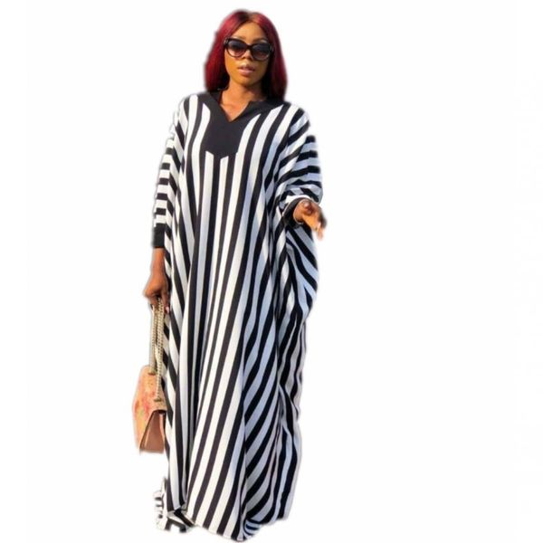 

ethnic clothing african long maxi dresses for women dashiki bazin riche traditional sleeve, Red