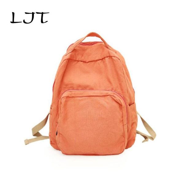 

fashion school backpack women 2020 college girls cute casual canvas shoulder bags students schoolbag travel backpacks rucksack