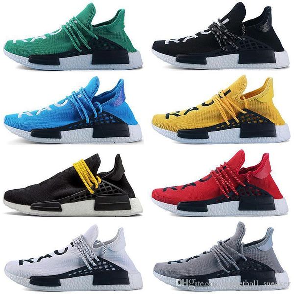 

Size 5 12 human race men women running hoe yellow black white grey red green blue men trainer port neaker on ale