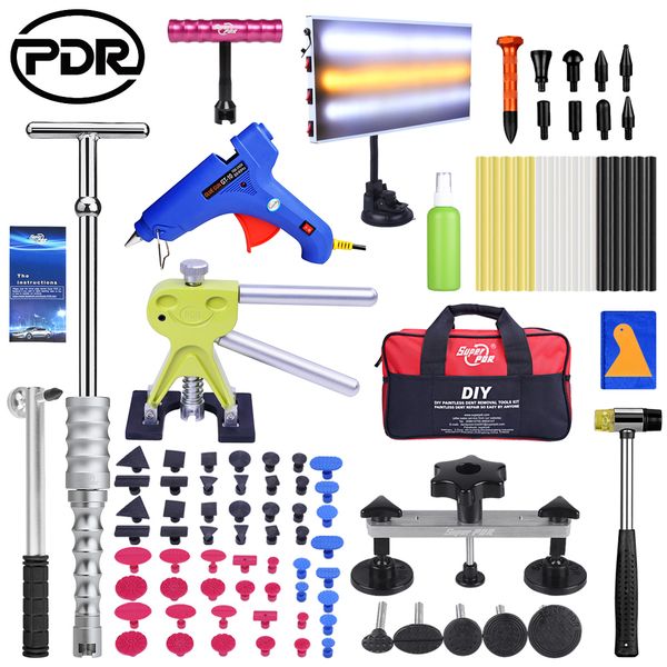 

pdr tools paintless dent repair tools removal puller tabs dent hand tool set with glue puller tabs removal kits