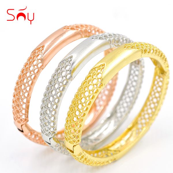 

sunny jewelry fashion jewelry 2019 браслеты-манжеты браслеты медь высокое качество изысканный выдалбливают для женщин для партии, Black