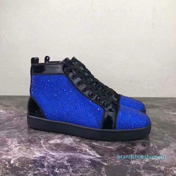 

mens designer shoes for mens women designer red bottom shoes women shoes men loafers casual genuine leather, Black
