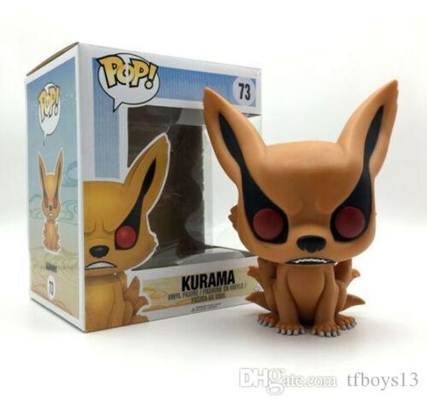 

lxh brand new funko pop 73# naruto kurama коллекция модель игрушки пвх фигурку игрушки