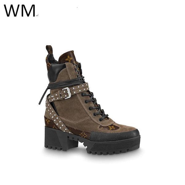 

duping520 марка мода обувь женщина с толстой подошвой крест ремни езды дождя загрузка сапоги пинетка тапок ботинки платья