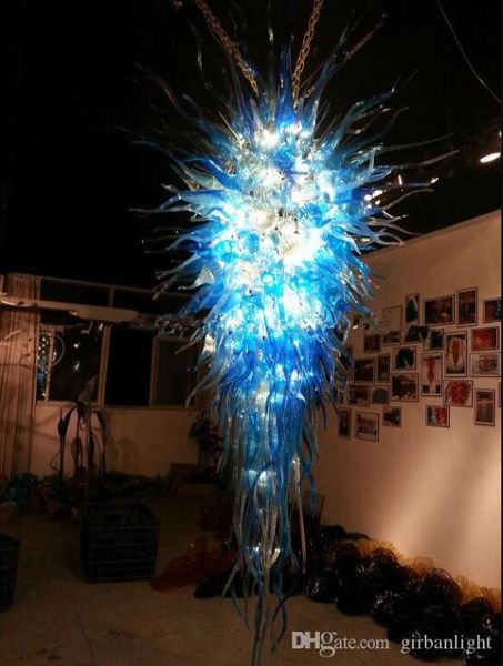

modern art lamp large chandelier 100% handmade blown murano glass pendant lamps style customized home decor led chandeliers