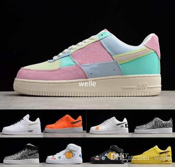 

2018 pauly x vlone pop cu tom graffiti ea ter egg white forced one running hoe de igner force dunk kate port neaker
