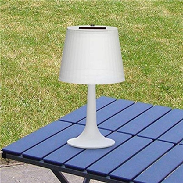 2020 Waterproof Solar Table Lamp,10Leds Eye Protection Solar Powered Table Light Indoor Outdoor