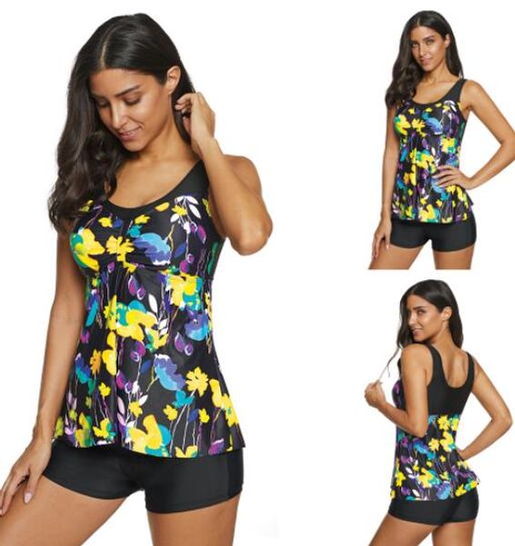 

2023 women's sports big plus slim with split skirt type mesh large skirt type swimsuit flexible stylish bikinis sets ladies girl