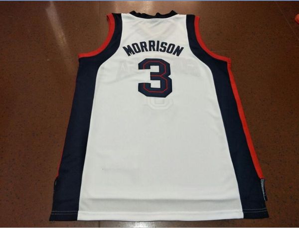 

custom men youth women rare gonzaga bulldogs #3 adam morrison college basketball jersey size s-6xl or custom any name or number jersey, Black