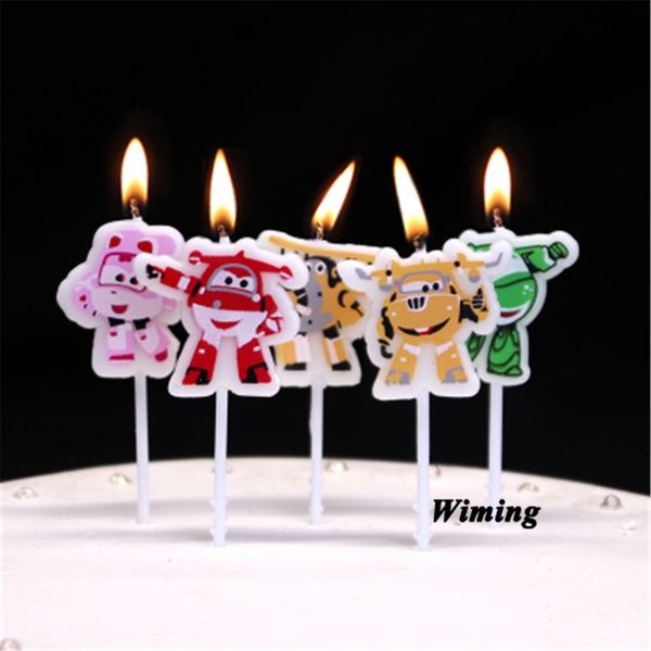 Party Decorations Home Garden 24pcs Super Wings Plane Friends