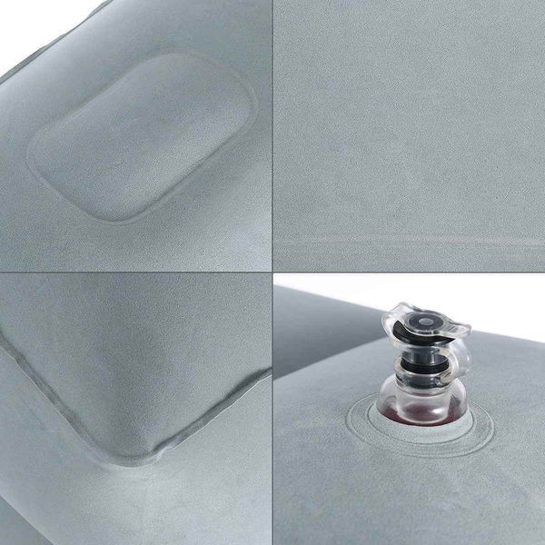 

kids flight resting inflatable travel pillow airplane train car footrest eco-friendly foot pad cushion for cars and airplane