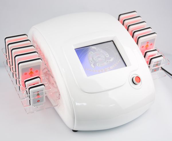 Laser Lipo non invasivo che dimagrisce macchina brucia grassi Lipolaser laser a diodi 650nm con 14 pale per modellare il corpo