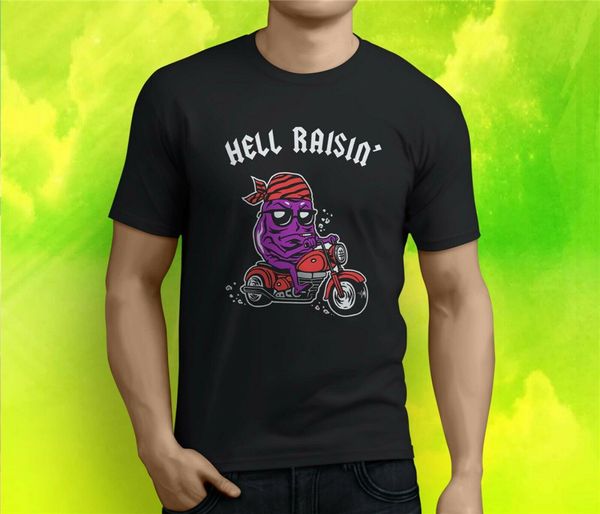

new popular raisin hell limited edition men's black t-shirt s-3xl fashion classic style tee shirt, White;black
