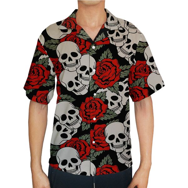 

mens simple breathable chemise blanche homme casual print shirt, White;black