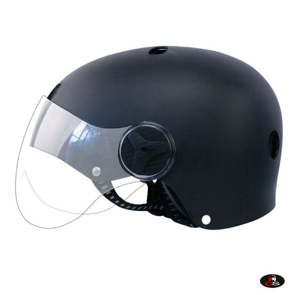 

summer breathable motorcycle helmet scooter open face cap with sunshield motorbike road bike motor ridding head