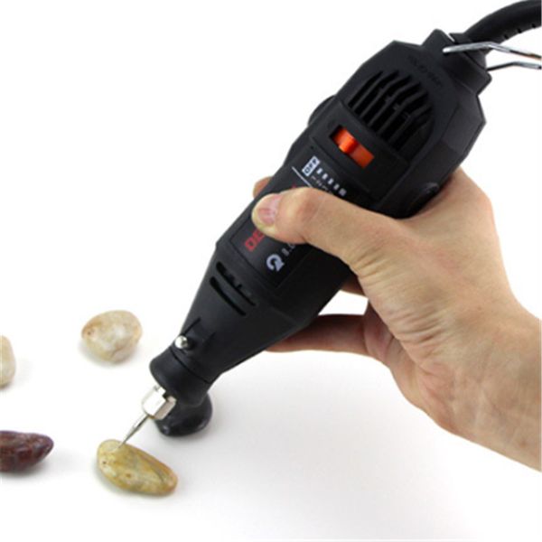 

2018 new electric mini drill with 0.3-3.2mm univrersal chuck & shiled rotary tools kit set for dremel