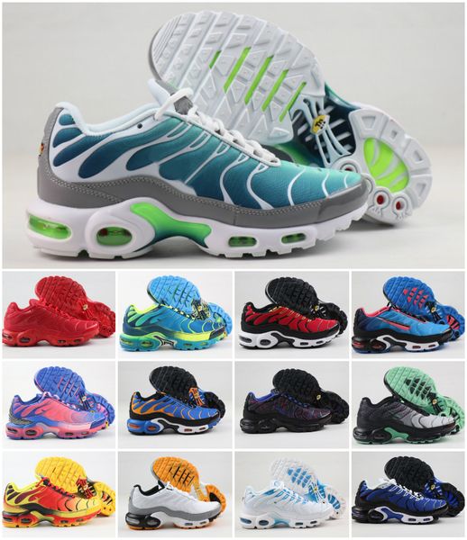

designer 2020 air tn plus running shoes original plus tn mens sneakers be true triple white black chaussures tns gs trainers