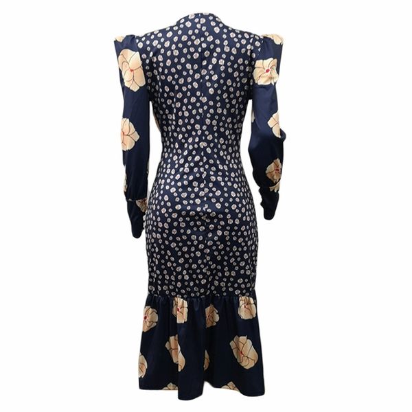 

new printed long sleeve cardigan shirt skirt dress for women, Black;gray