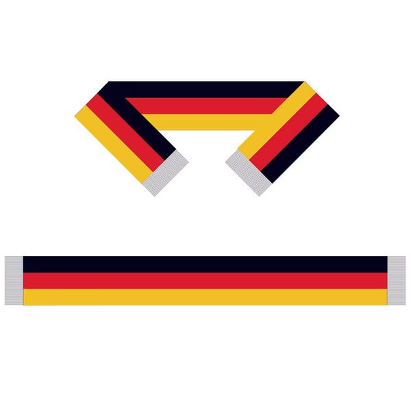 

gemany scarf banner flags 15*150cm 100% polyester,world flag scarf