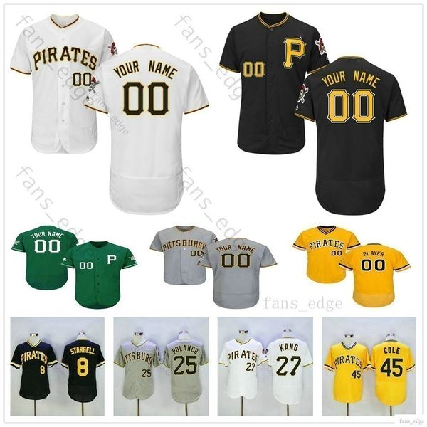 

Custom Pittsburgh 26 Adam Frazier 9 Bill Mazeroski 39 Chad Kuhl 24 Chris Archer 19 Colin Moran Pirates Man Woman Kids Youth Baseball Jerseys
