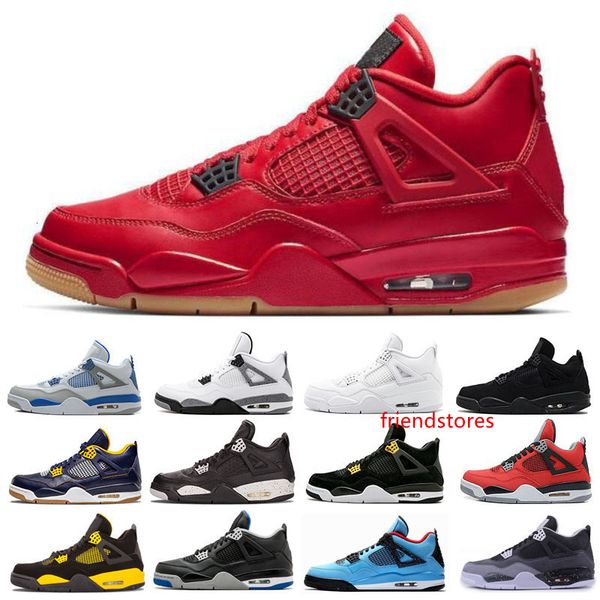 

tattoo singles day 4 4s mens women basketball shoes raptors white cement alternate motorsport bred pale sneakers sports shoes 7-13