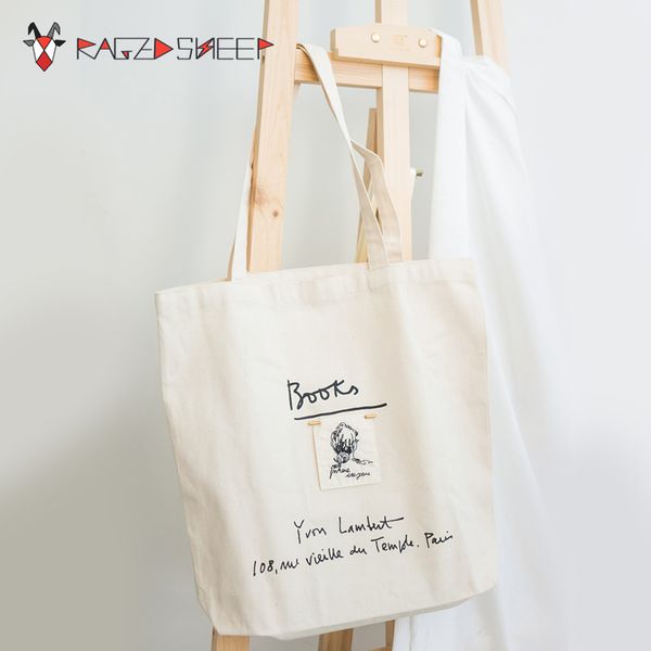 

2018 new fashion women shopping bag ladies canvas letter shopping bags totes beach bags girls school c17