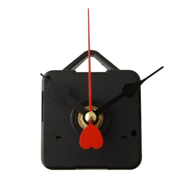 

replacement clock movement repair parts with hook red heart hands diy