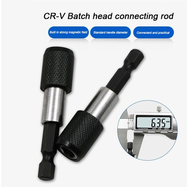 

шесть угловая ручка 6,35 quick release самоторможение extension rod electric drill driver quick transfer rod batch head гаечный
