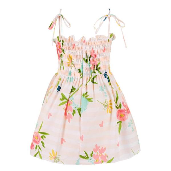 

sagace летнего платье девушка цветок печать рукава принцесса платье одежда сладких девочки без рукавов платья принцессы детской одежды, Red;yellow