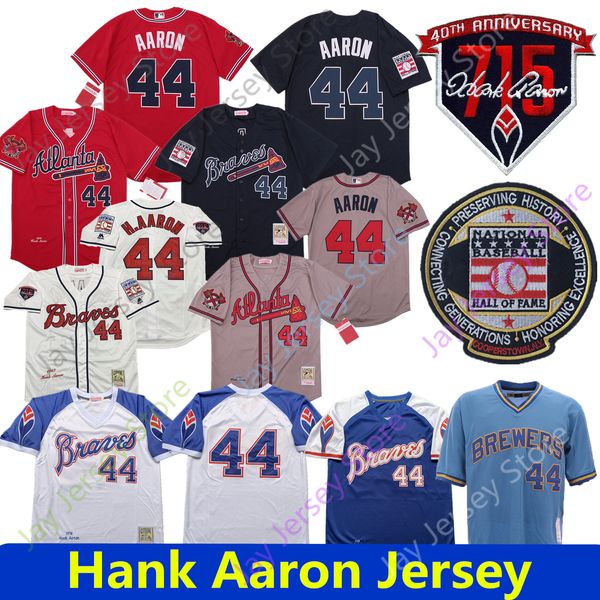 hank aaron jersey for sale