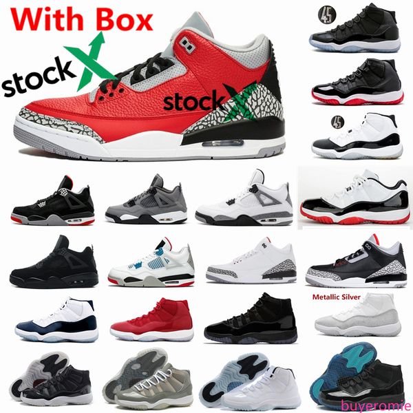 

red cement chicago black cat 4 4s bred concord 11 11s white men basketball shoes space jam legend gamma blue cool grey 3 3s sneakers chi low