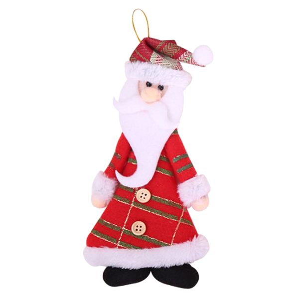 

рождество санта снеговик лось плюшевые куклы висячие украшения подарок игрушки