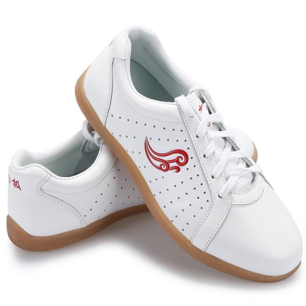 

soft cowhide leather breathable tai chi shoes martial art shoes taiji boxing practice flexible for summer