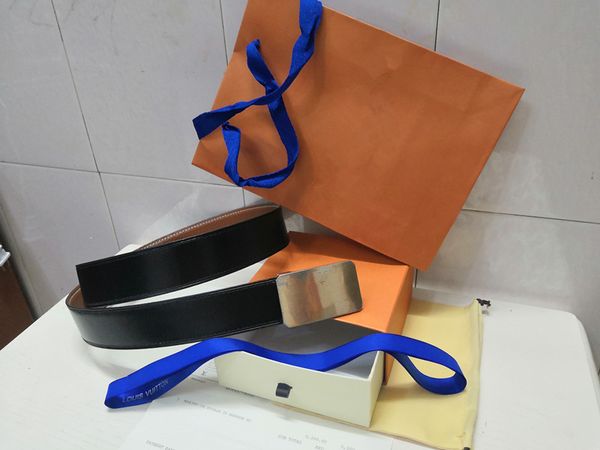 

2019 men women belt womens genuine leather black and white color designer cowhide belt for mens luxury belt ing, Black;brown