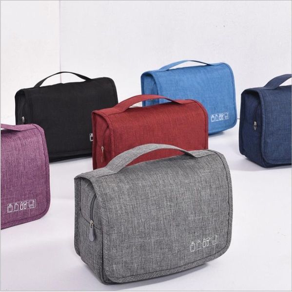 

2020 new ladies portable cosmetic bag large capacity simple multifunctional storage bag fashion casual women's cosmetic