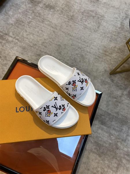 

new men and women waterfront mule luxury designer shoes women men slippers 1a7vp0 1a3prw sandals with box265132