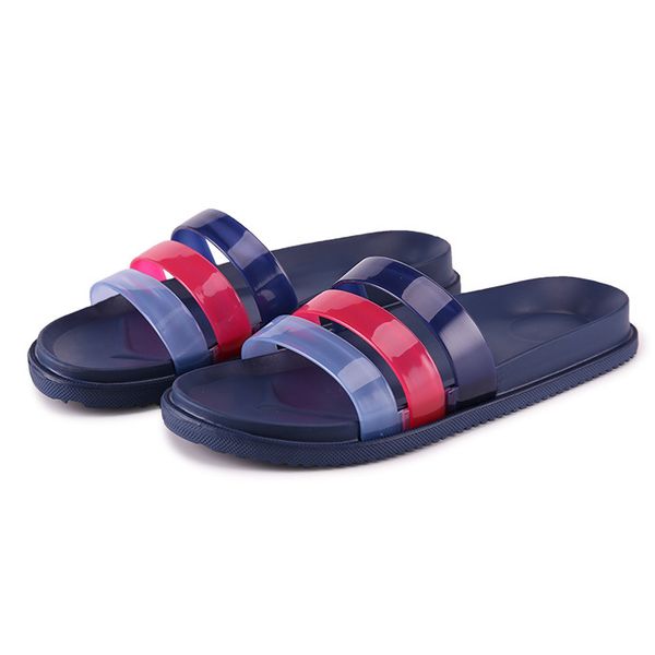 

outdoor slippers men shoes 2019 summer soft footwear fashion slides men indoor slippers casual comfortable plus size 40-45, Black