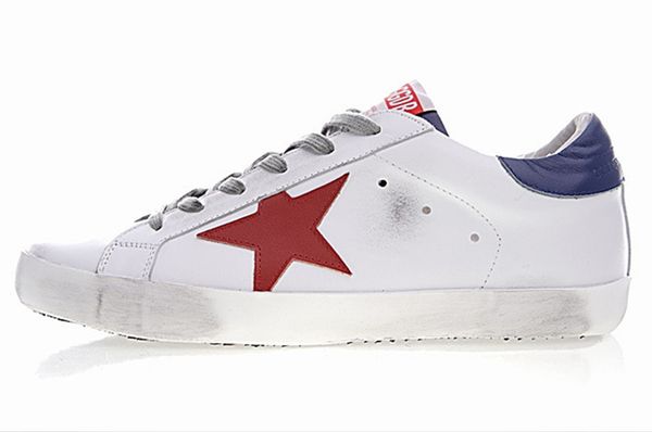 

goose old style sneakers genuine leather villous dermis outdoor shoes mens and women luxury superstar trainer, Black