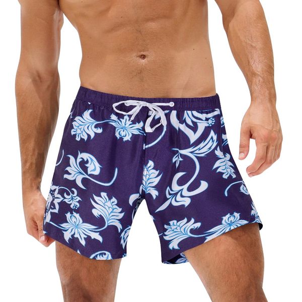

swimsuit men breathable trunks pants beach print running swimming underwear swimming briefs trunks swim shorts beach wear 2019