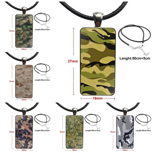 

glass pendant galaxy pendant necklace women steel plated necklaces jewelry for women girls handmade camo camouflage skin, Silver