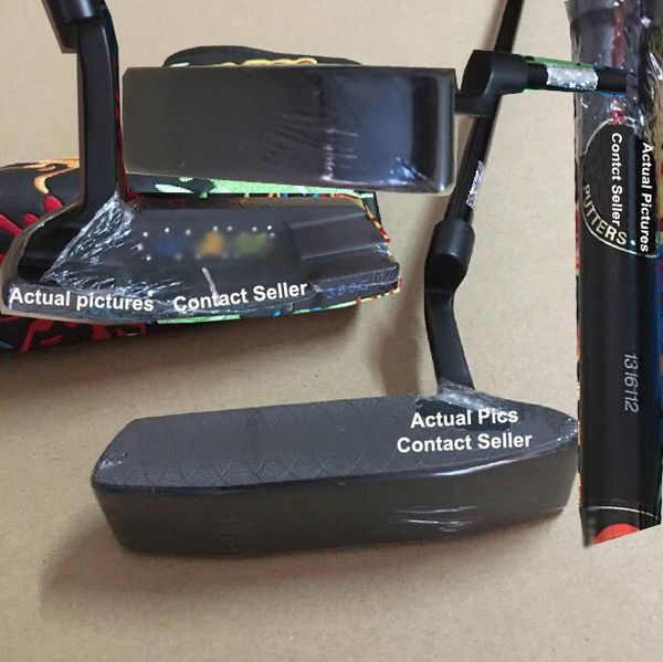 

Promotion New Full Black Golf Putter Black Shaft With Putter Headcover 33 34 35" Available Real Pictures Contact Seller