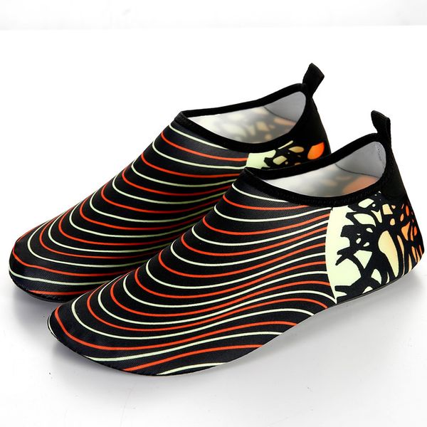 

summer new men women water shoes aqua slippers for beach slip on waterpark sandals