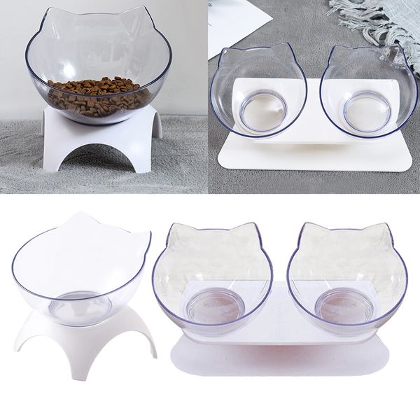 

2pieces dog elevated bowls raised food feeder single/double bowls for dogs